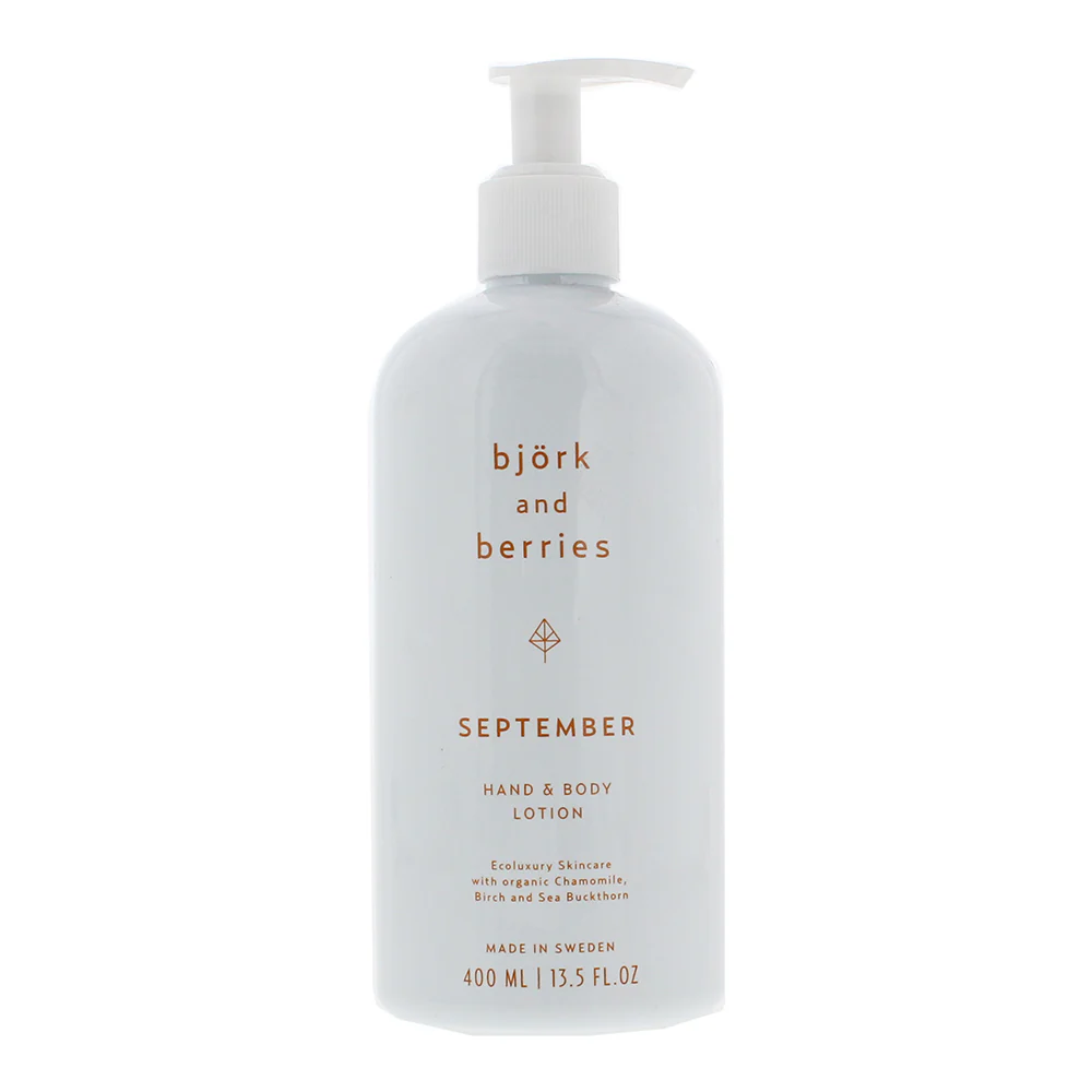 Bjork & Berries September Hand & Body Lotion 400ml