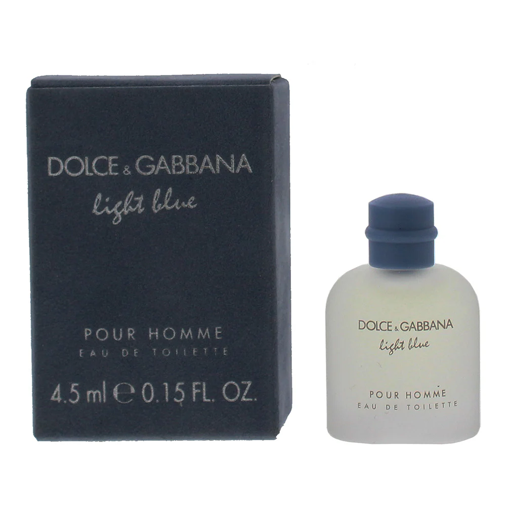 Dolce & Gabbana Light Blue Pour Homme Eau de Toilette 4.5ml
