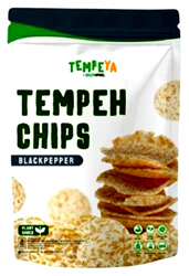 Green Rebel Crunchy Black Pepper Tempeh Chips 80g