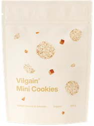 Vilgain Vilgain Organic Mini Cookies Caramel 100g