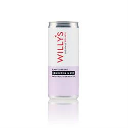 Willys Willy's Blackcurrant Kombucha & ACV 250ml